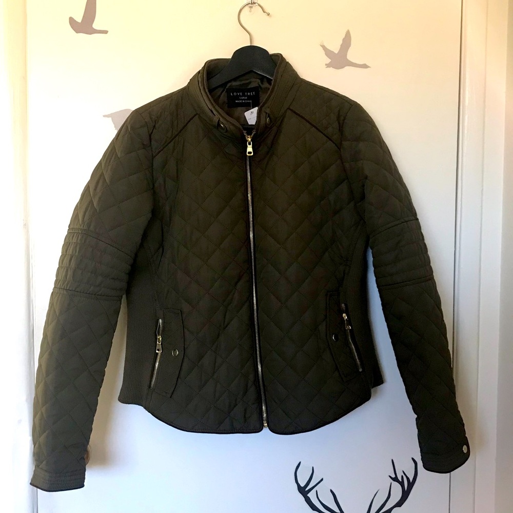 Olive Love Tree Jacket